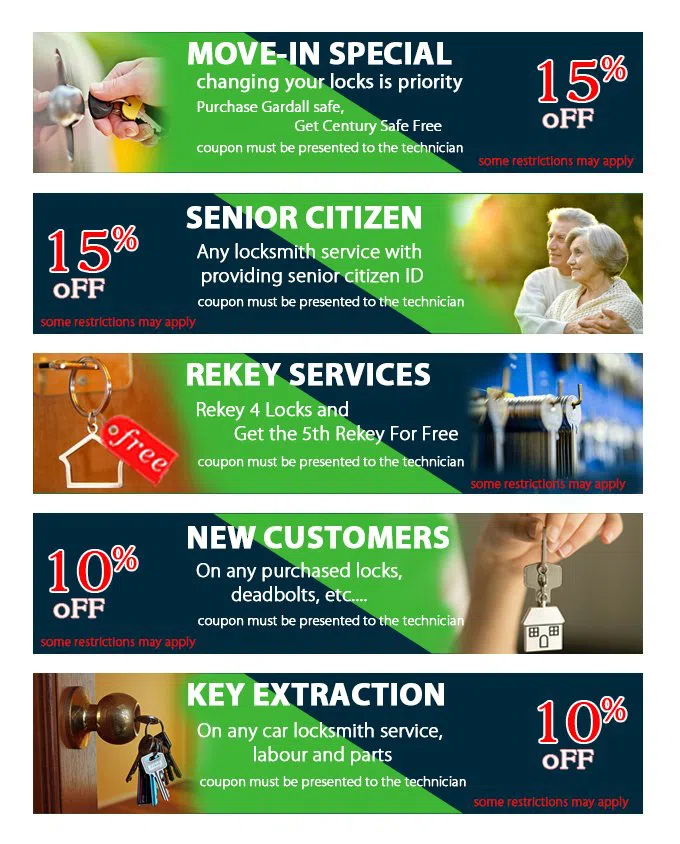 Wallingford Locksmith Service Wallingford, CT 203-433-3459 - coupon20-set-five